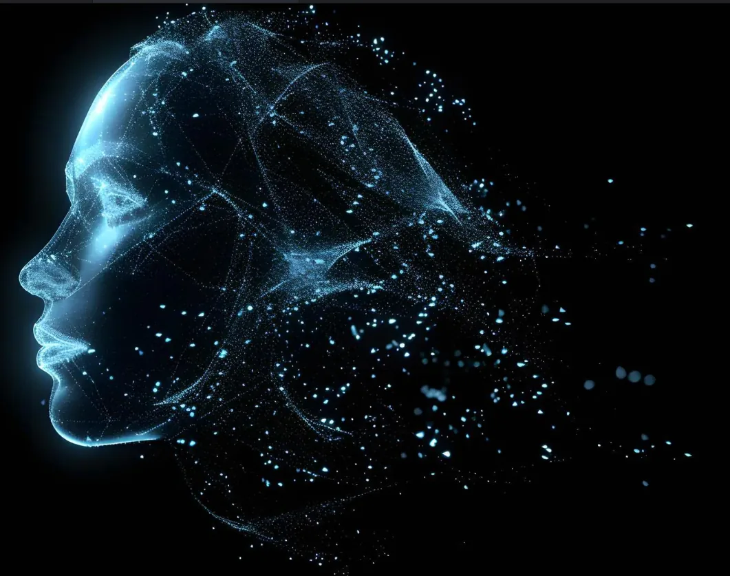 AI Holografisch Hoofd — Qarfina Neuraal Centrum